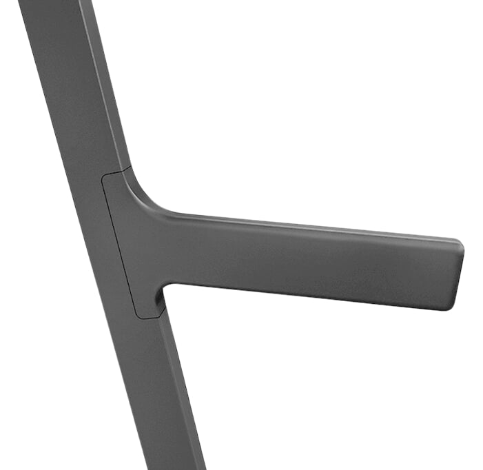 Roxxane Leggera 101CL floor lamp, Gray, matte | Manufactum